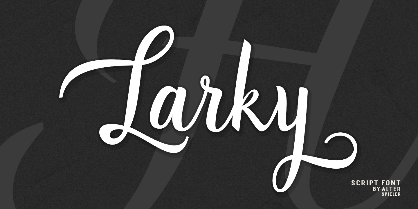 Image of Larky Font