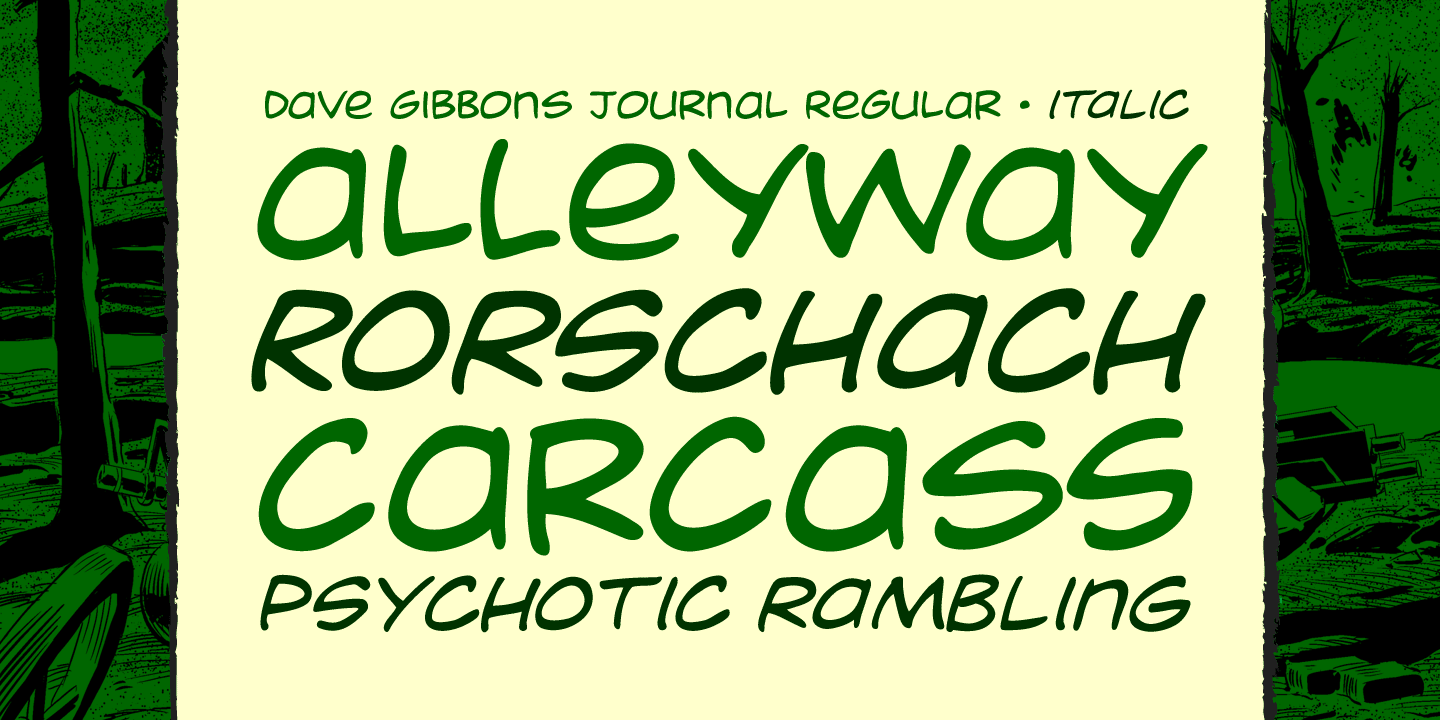 Dave Gibbons Journal