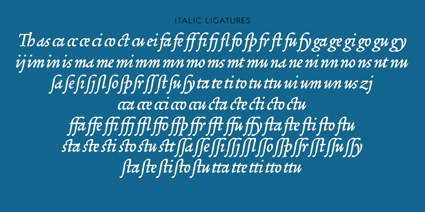 griffo bembo typeface 1495 italic