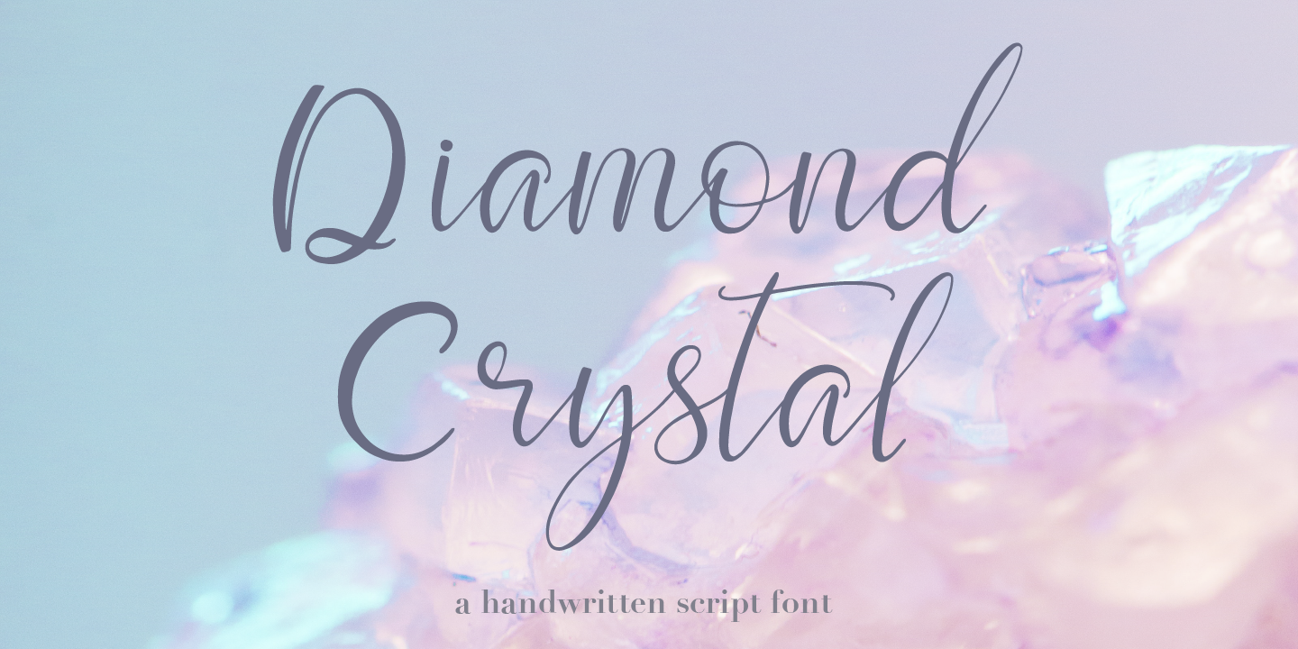 Image of Diamond Crystal Font