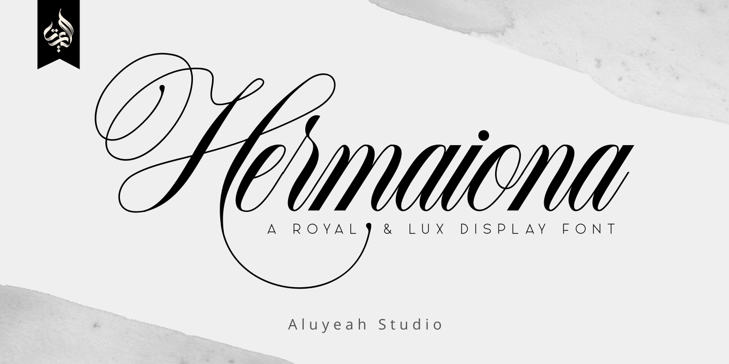 Image of AL Hermaiona Regular Font