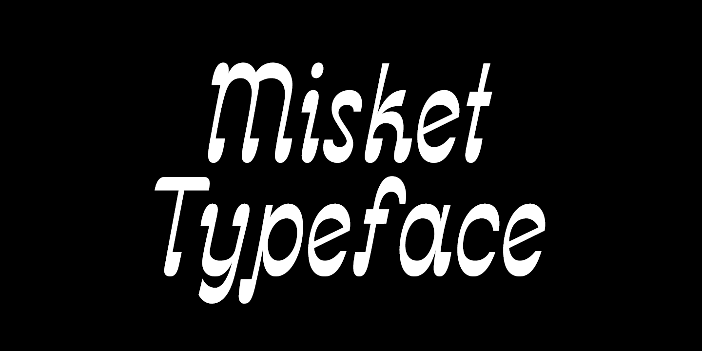 Image of Misket Regular Font