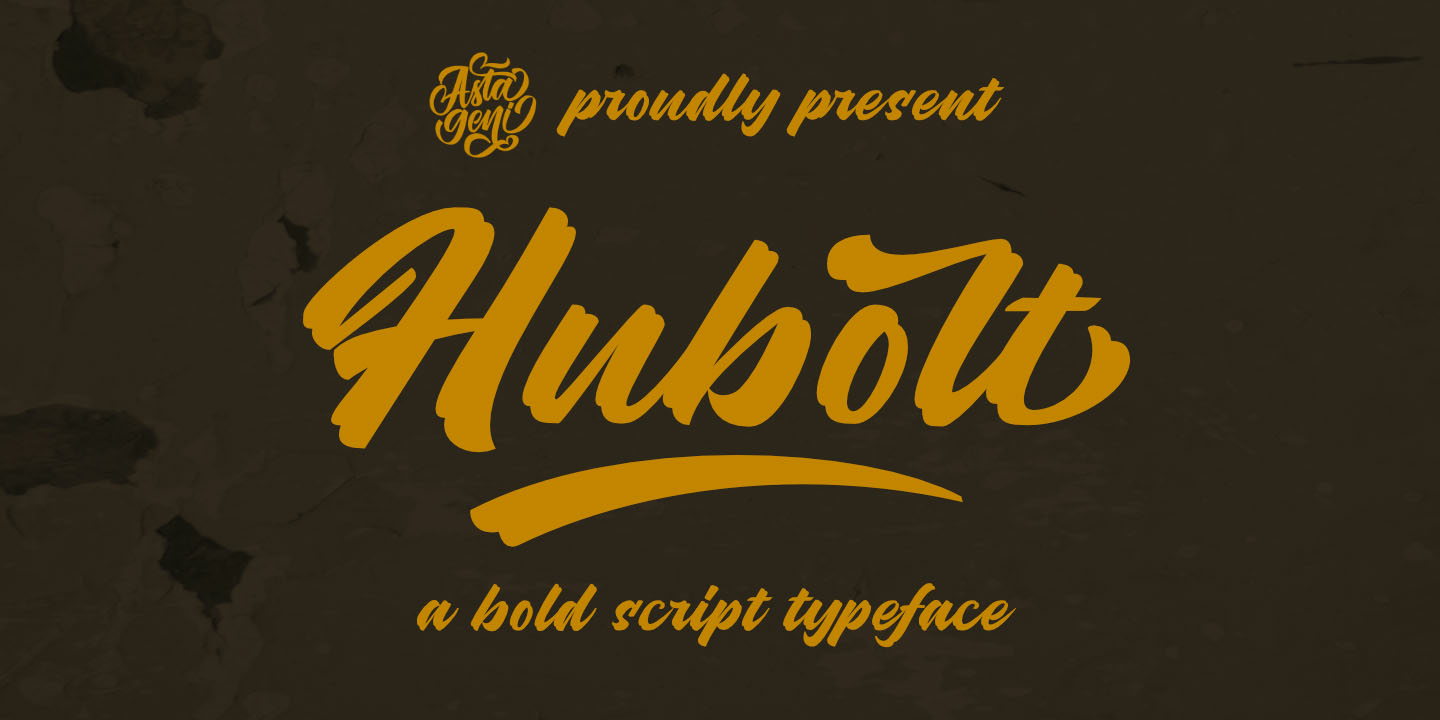 Image of Hubolt Font