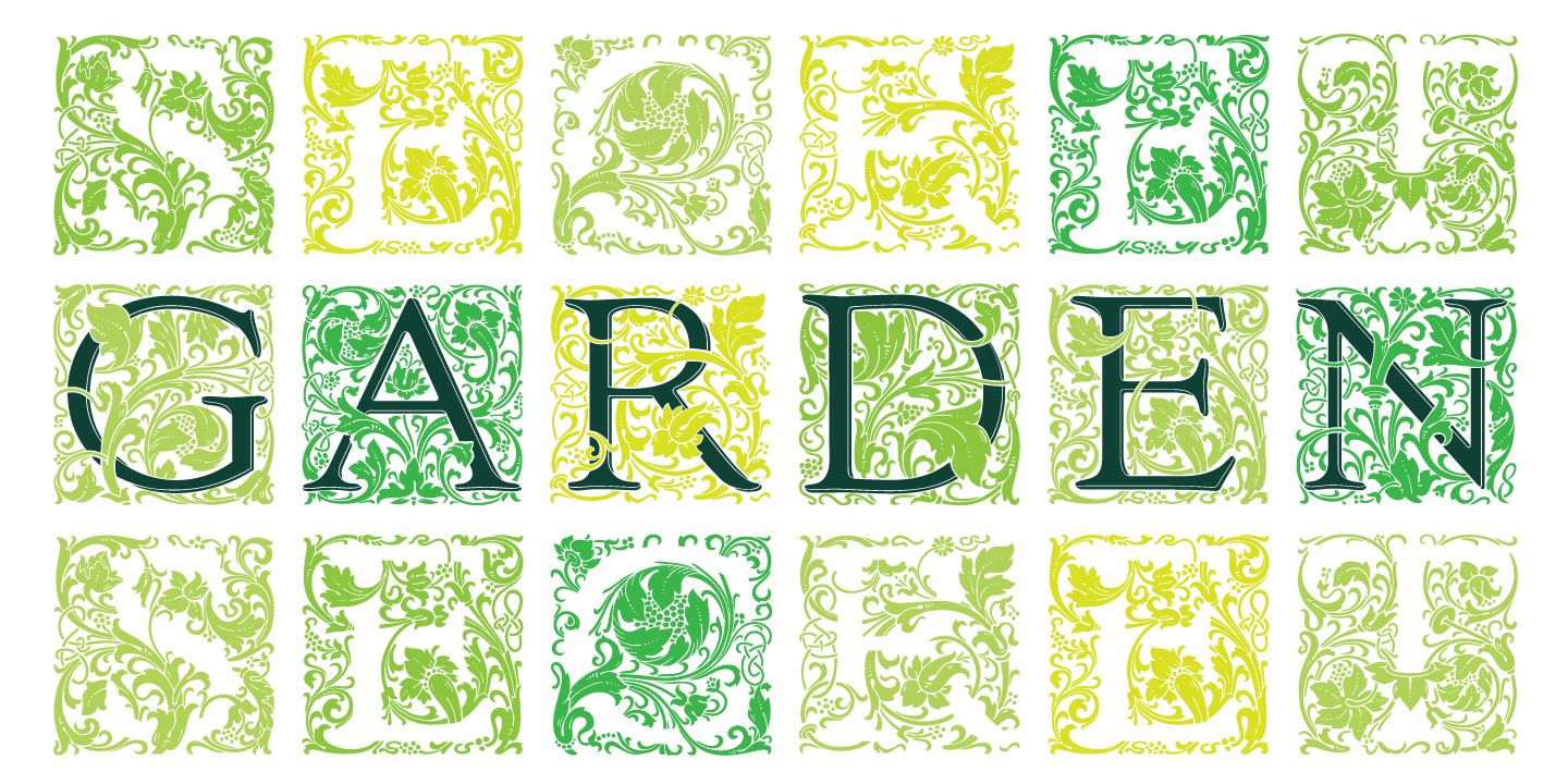 LTC Goudy Initials™