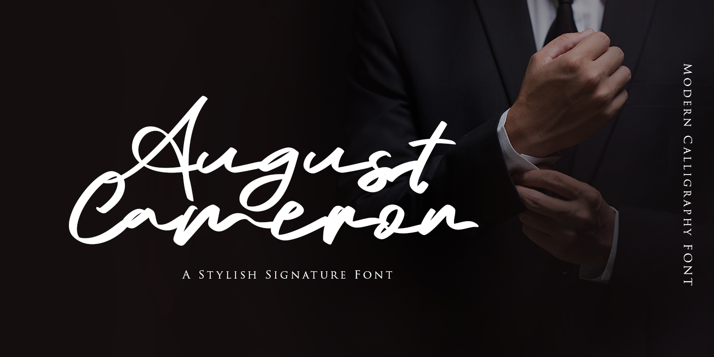 Image of August Cameron Font