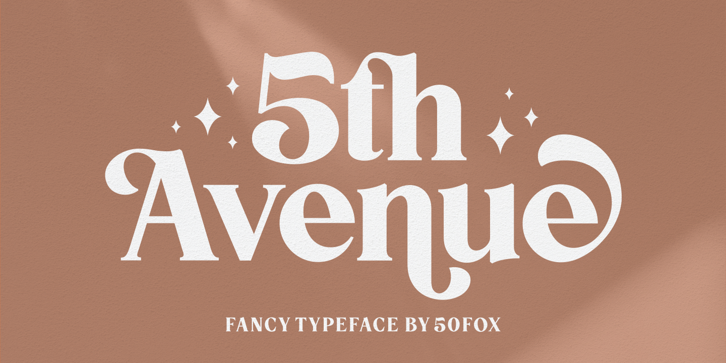 Image of 5th Avenue Font