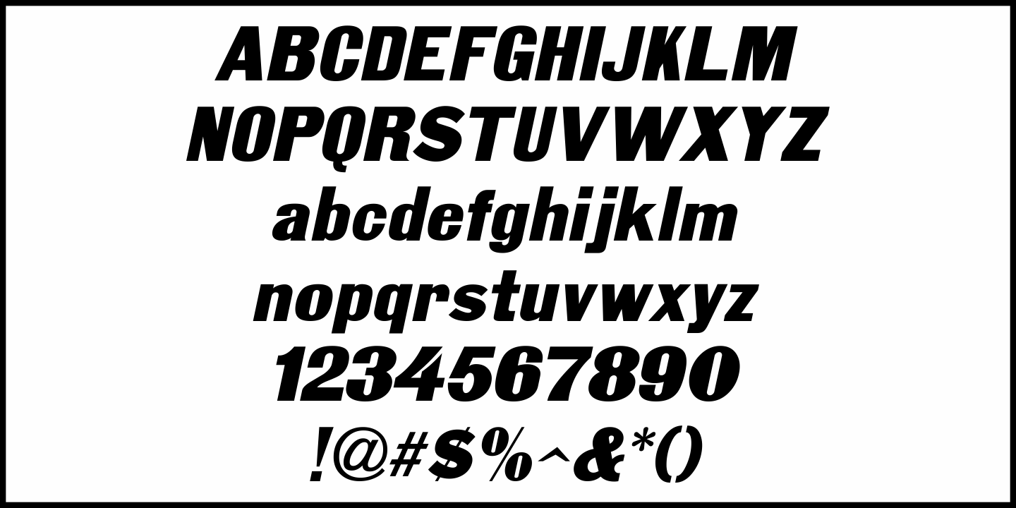 Gothic Grotesk JNL
