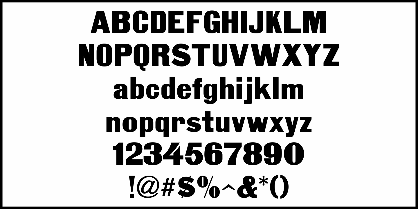 Gothic Grotesk JNL