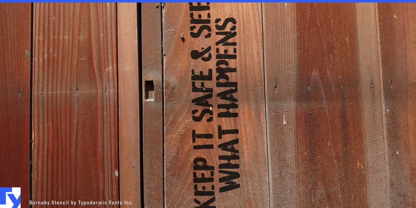 Burnaby Stencil