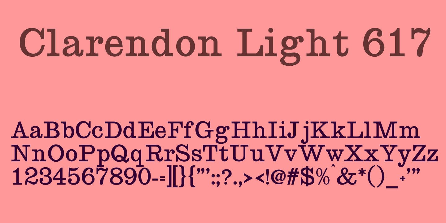 Clarendon 617