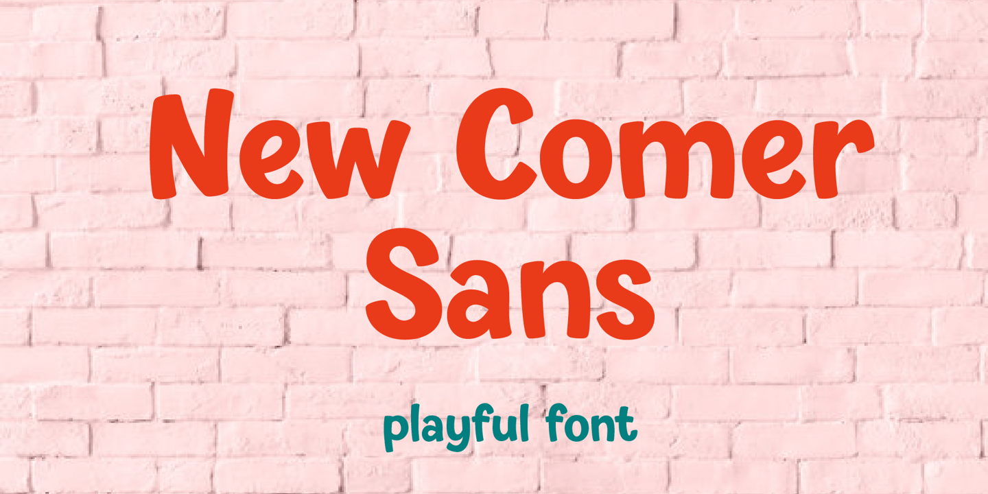 Image of New Comer Sans Font