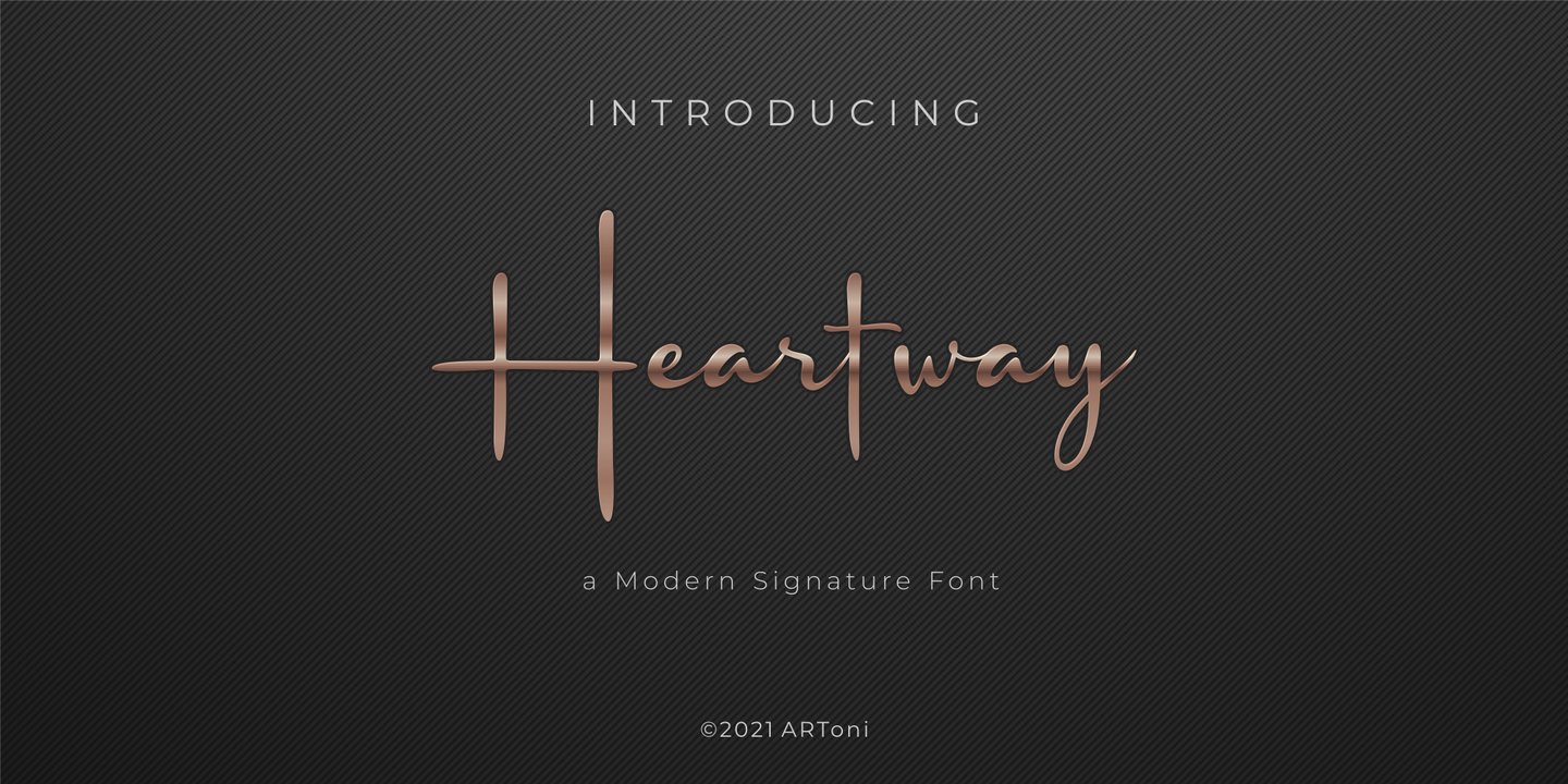 Image of Heartway Font