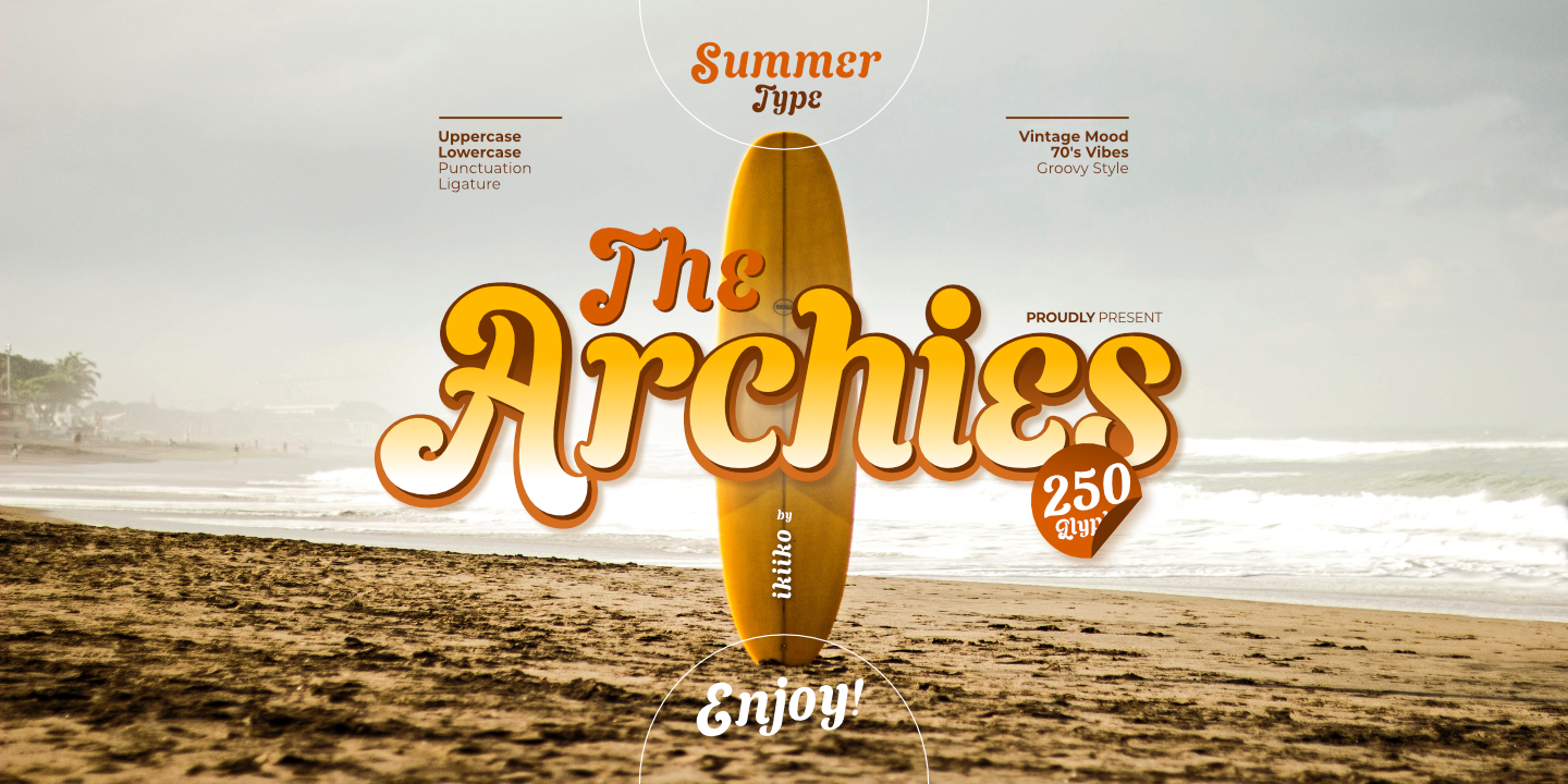 The Archies Typeface