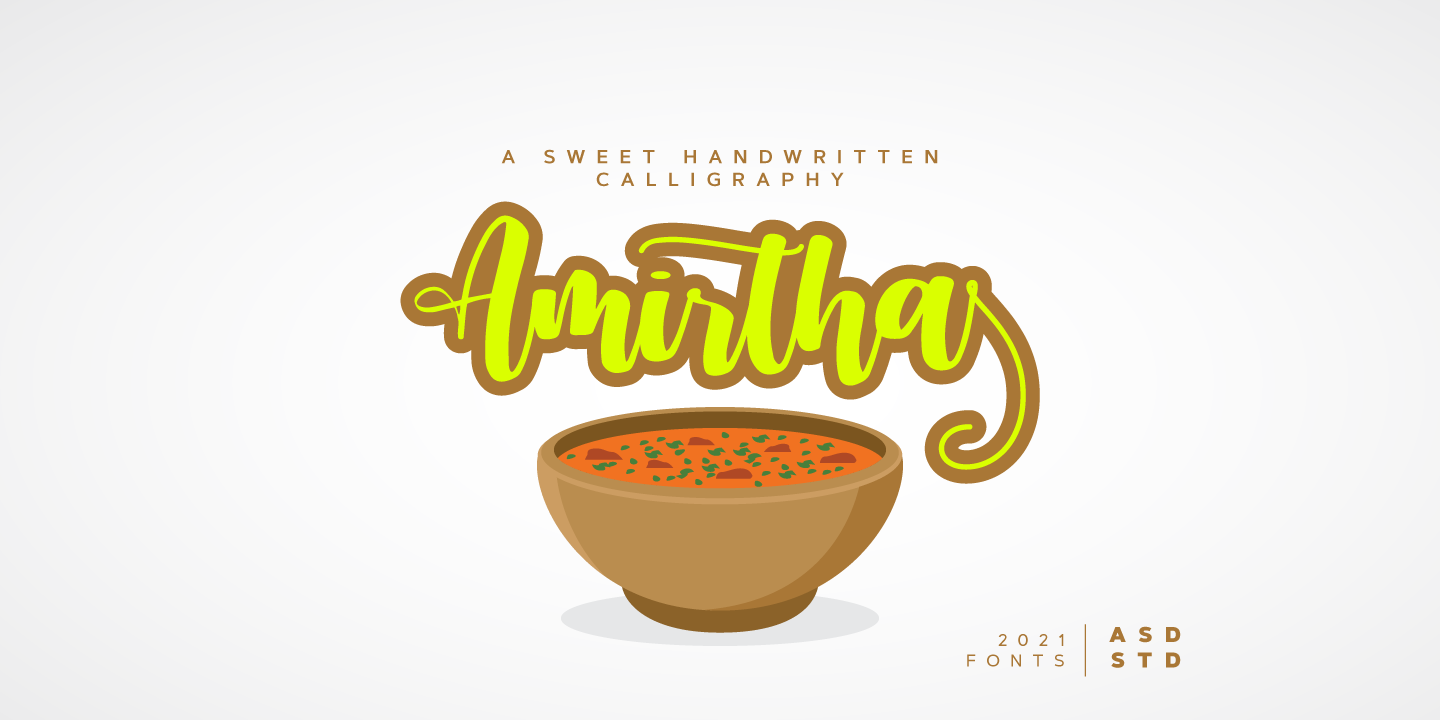 Image of Amirtha Regular Font