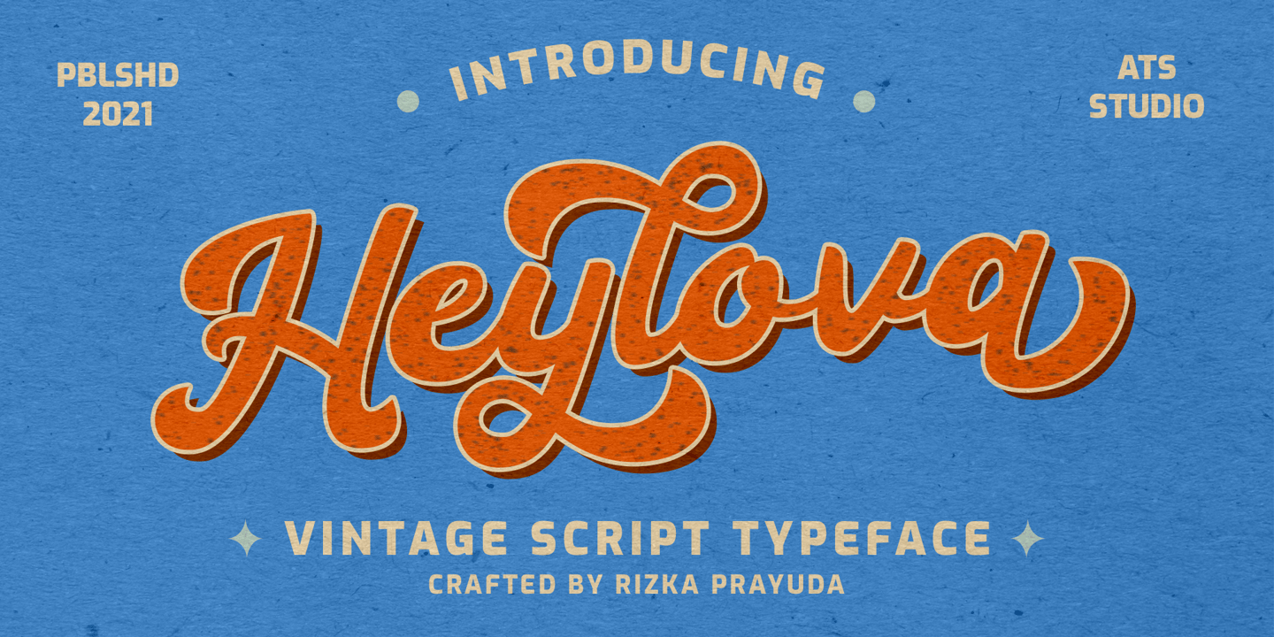 Image of Heylova Script Font