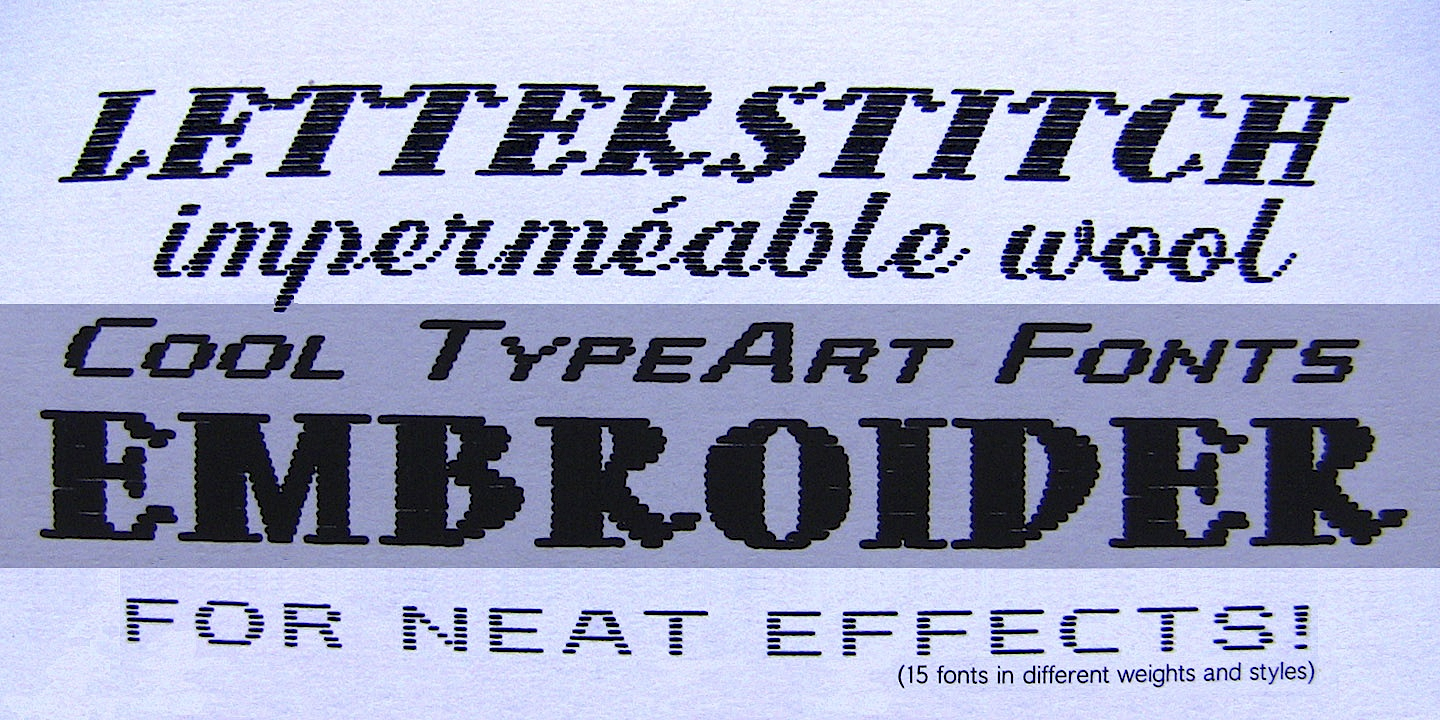 Letterstitch Script™