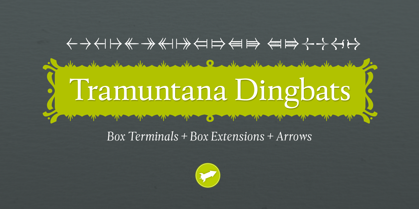 Tramuntana Dingbats™