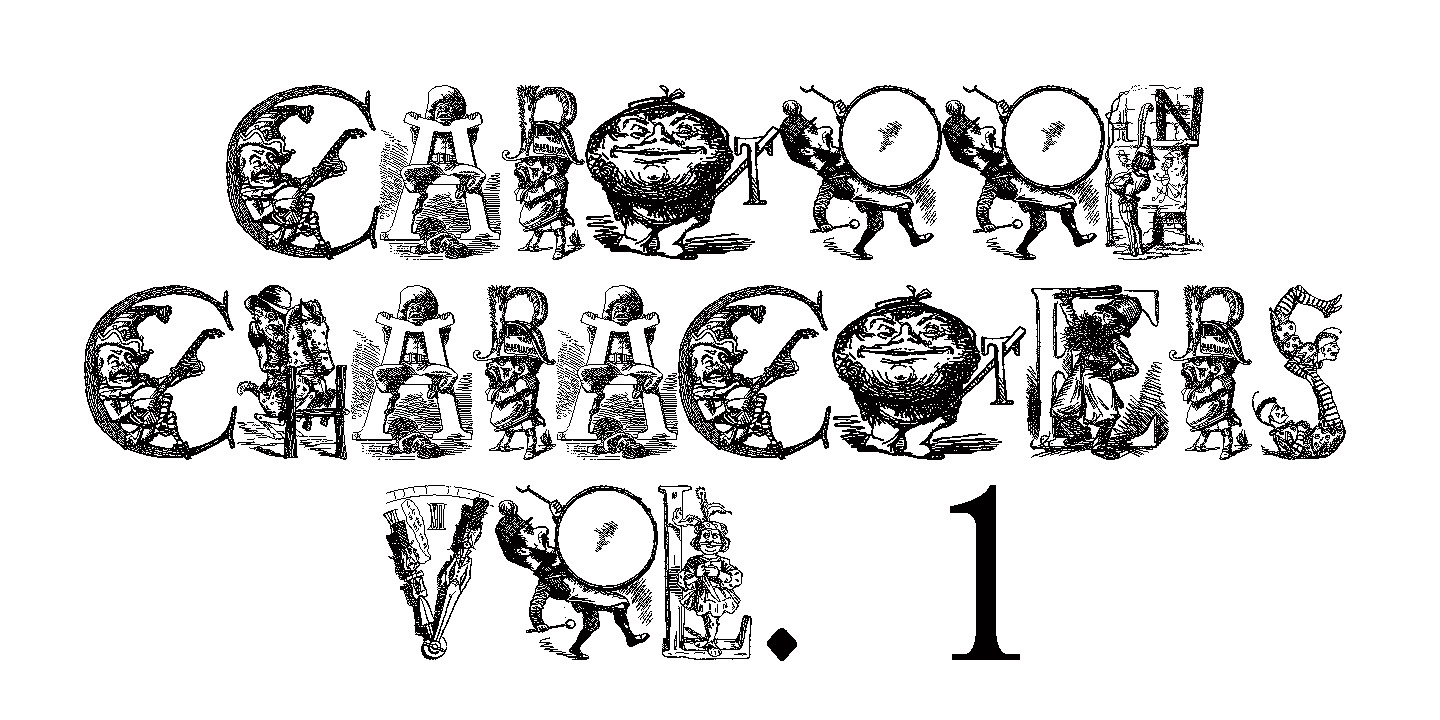 Cartoon Characters Volume 1™