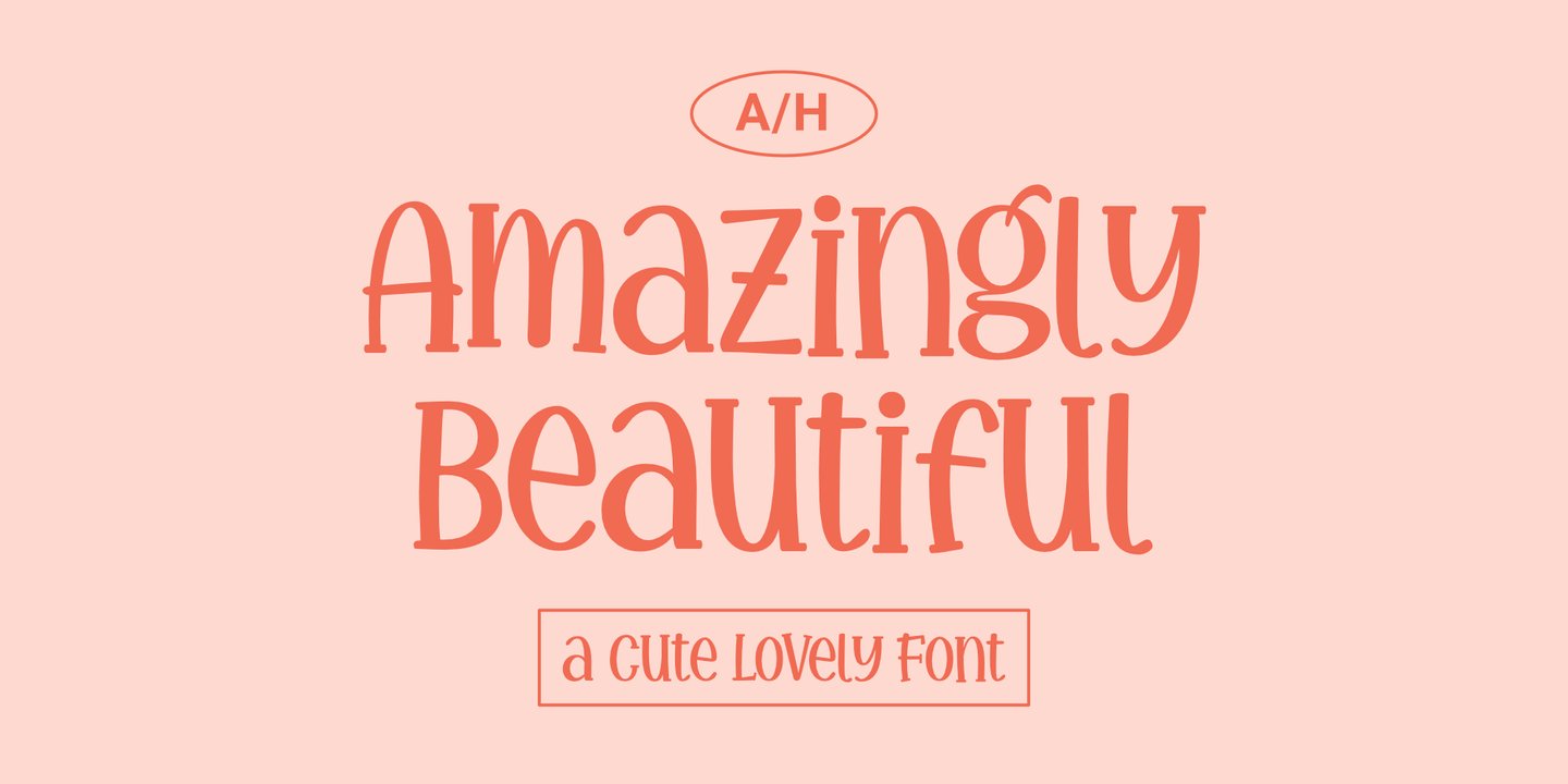 Image of Amazingly Beautiful Font