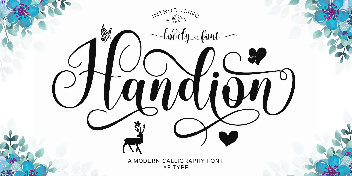 Image of Handion Font