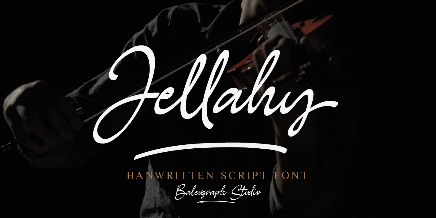 Image of Jellahy Regular Font