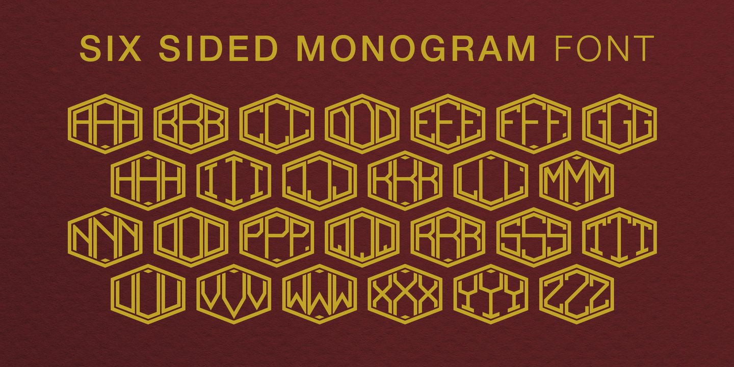 Six Sided Monogram