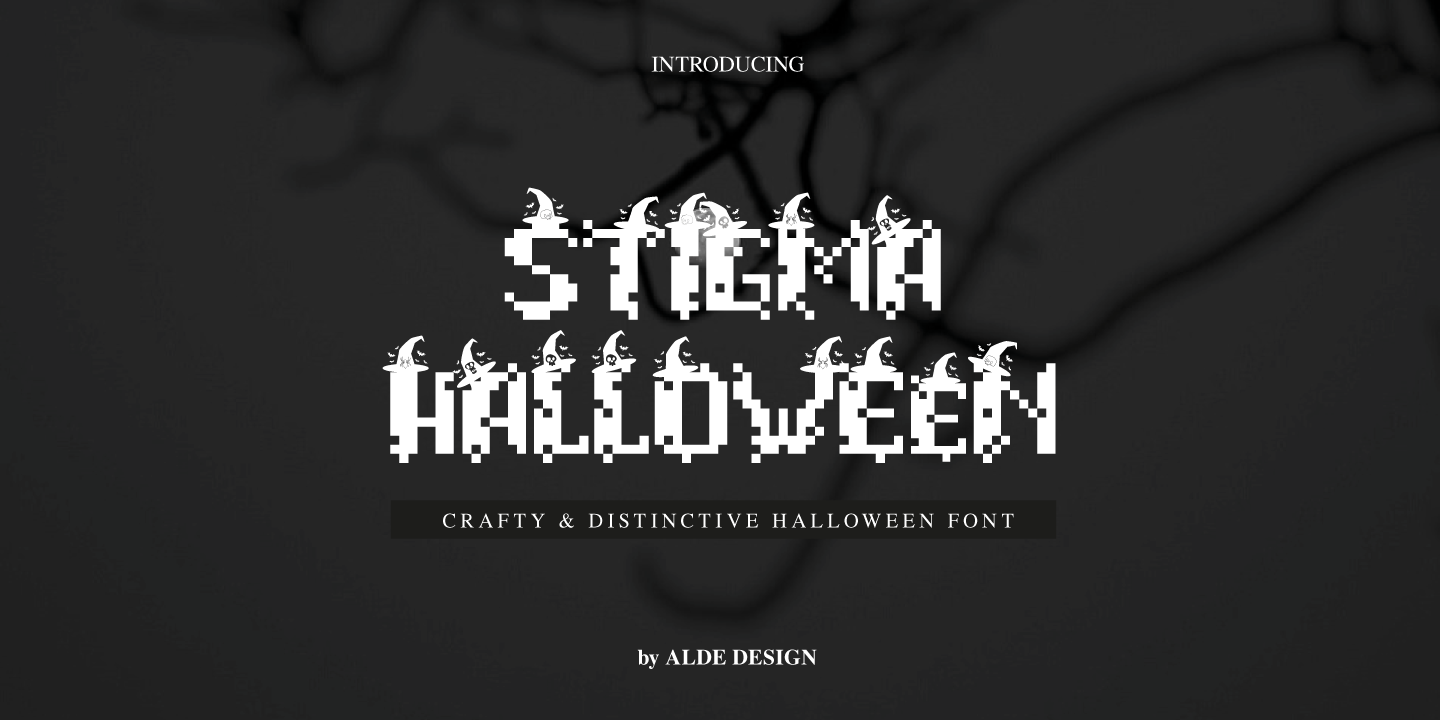 Image of Stigma Halloween Regular Font