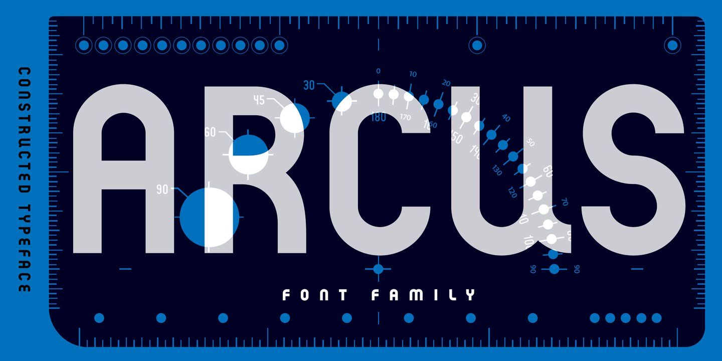 Image of Arcus ExtraLight Font