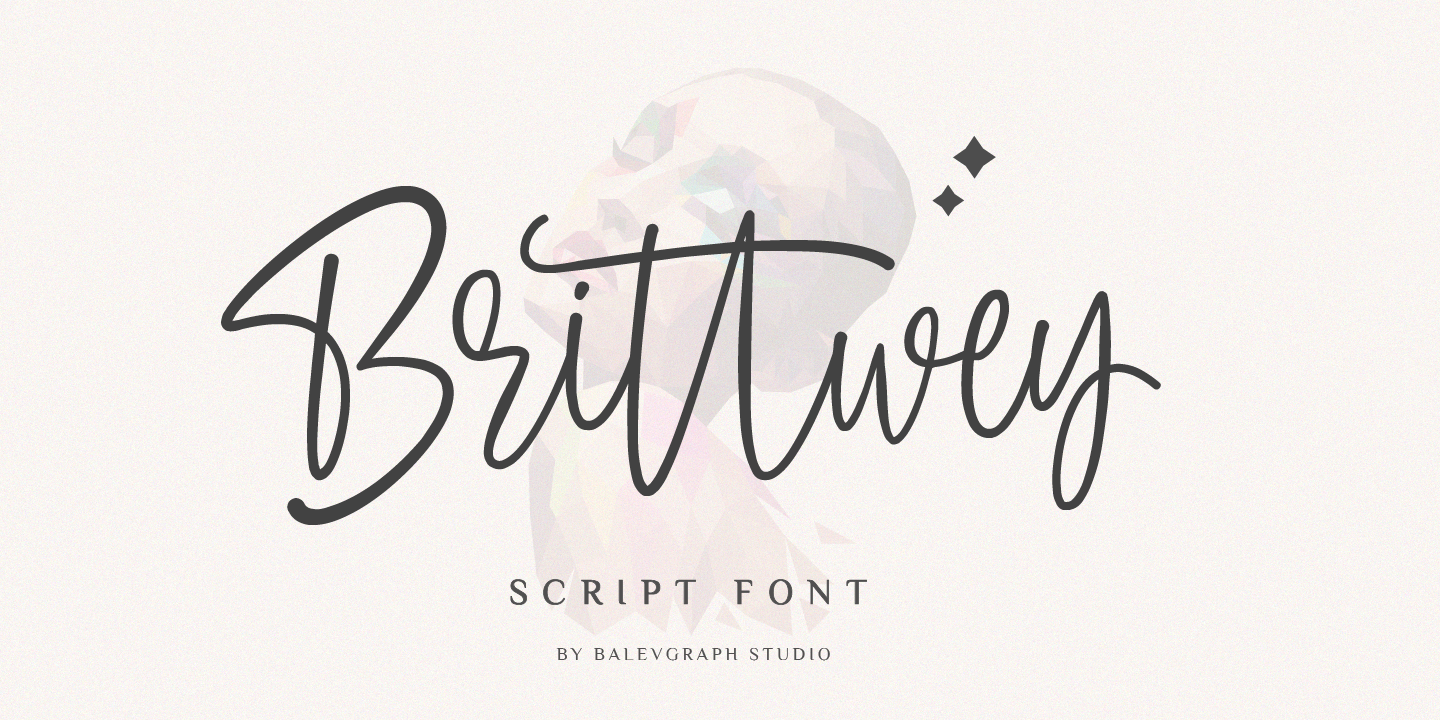 Image of Brittwey Regular Font