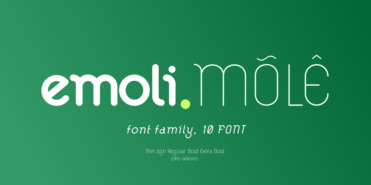 Image of Emoli Font