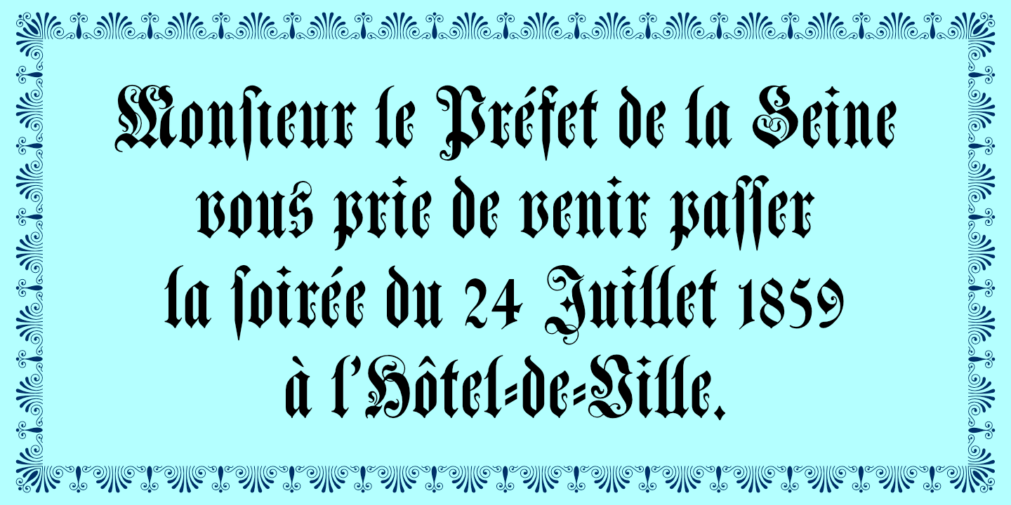 Neue Muenchner Fraktur™