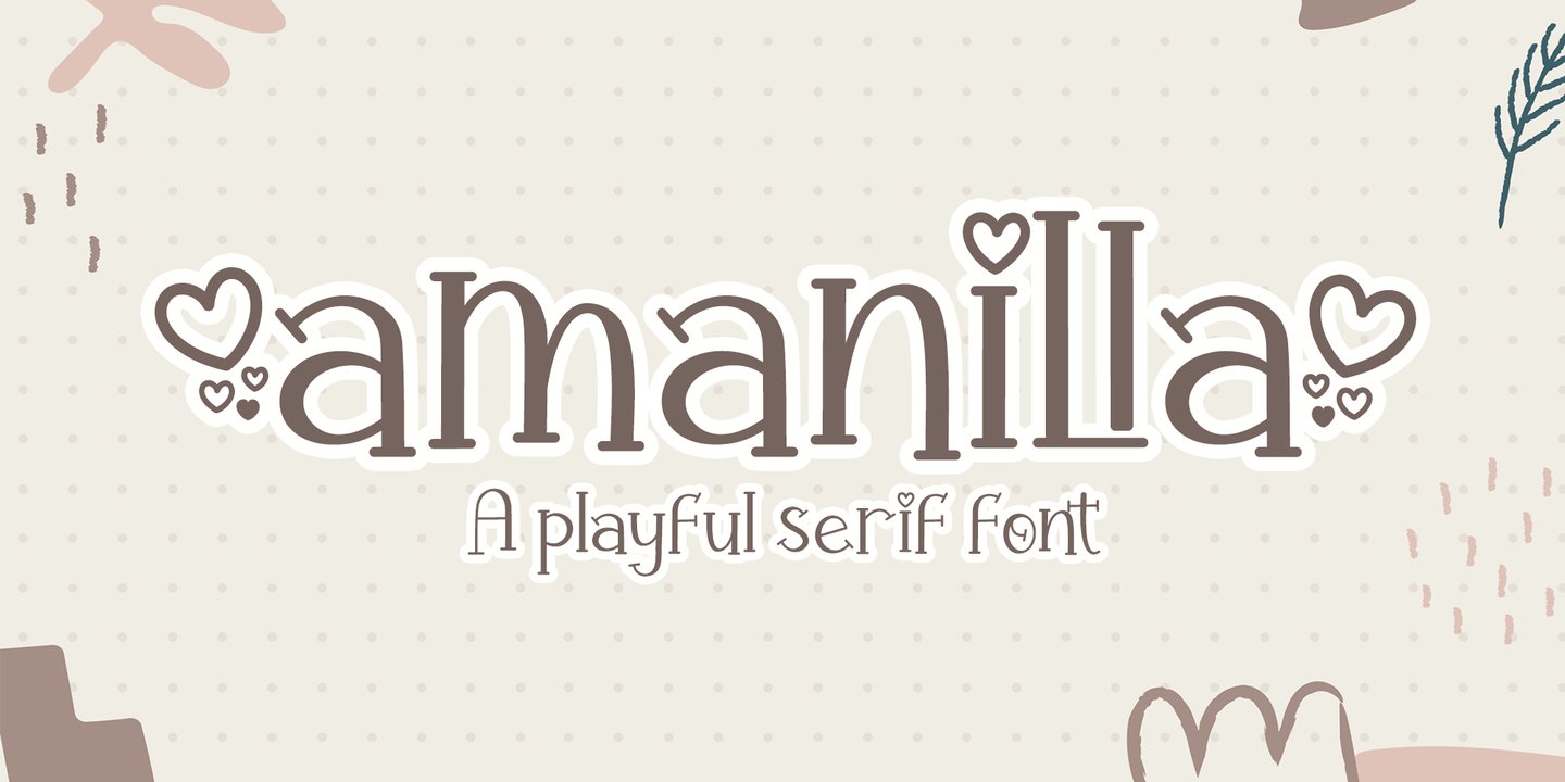 Image of Amanilla Regular Font