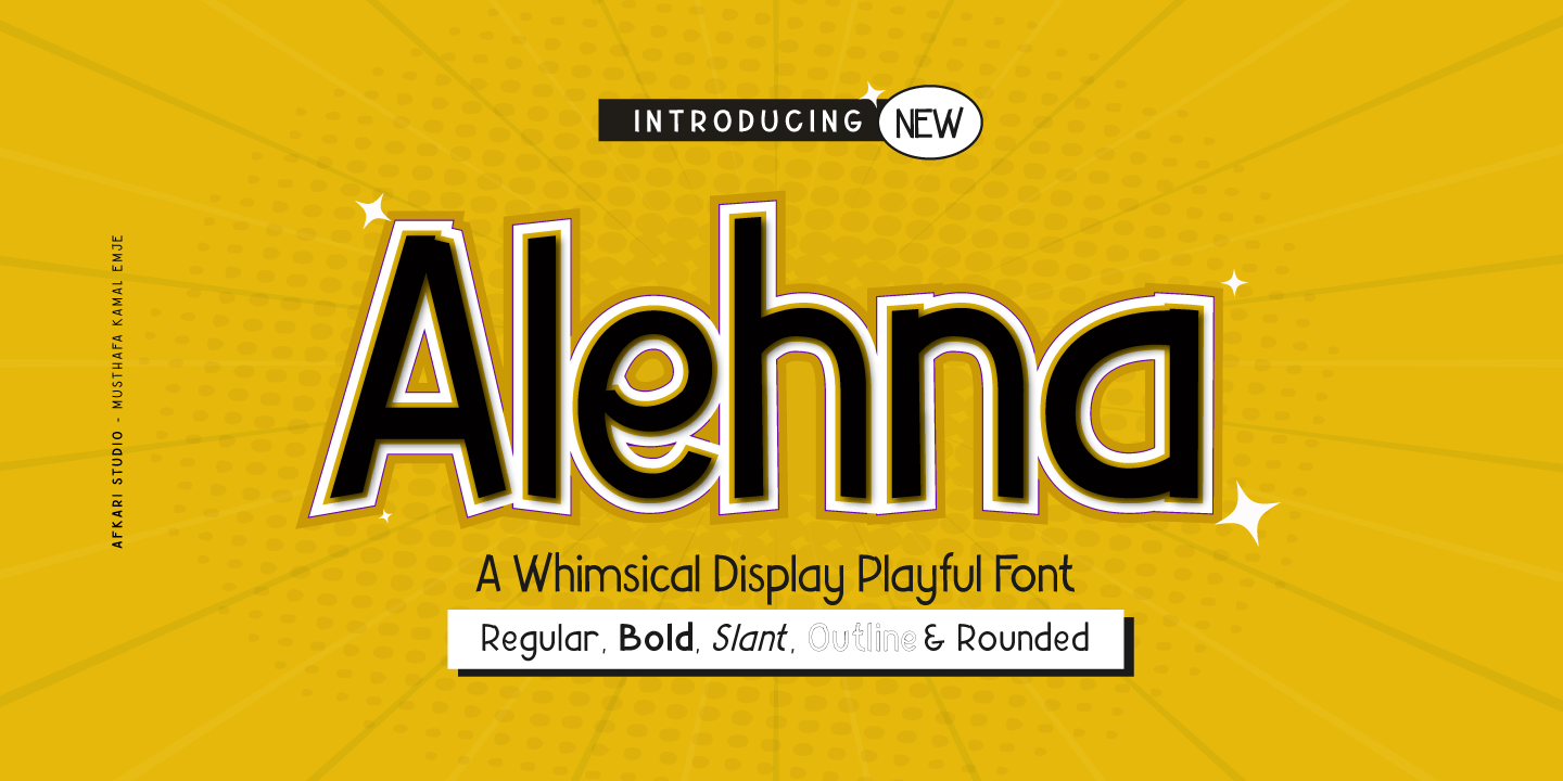 Image of Alehna Regular Font