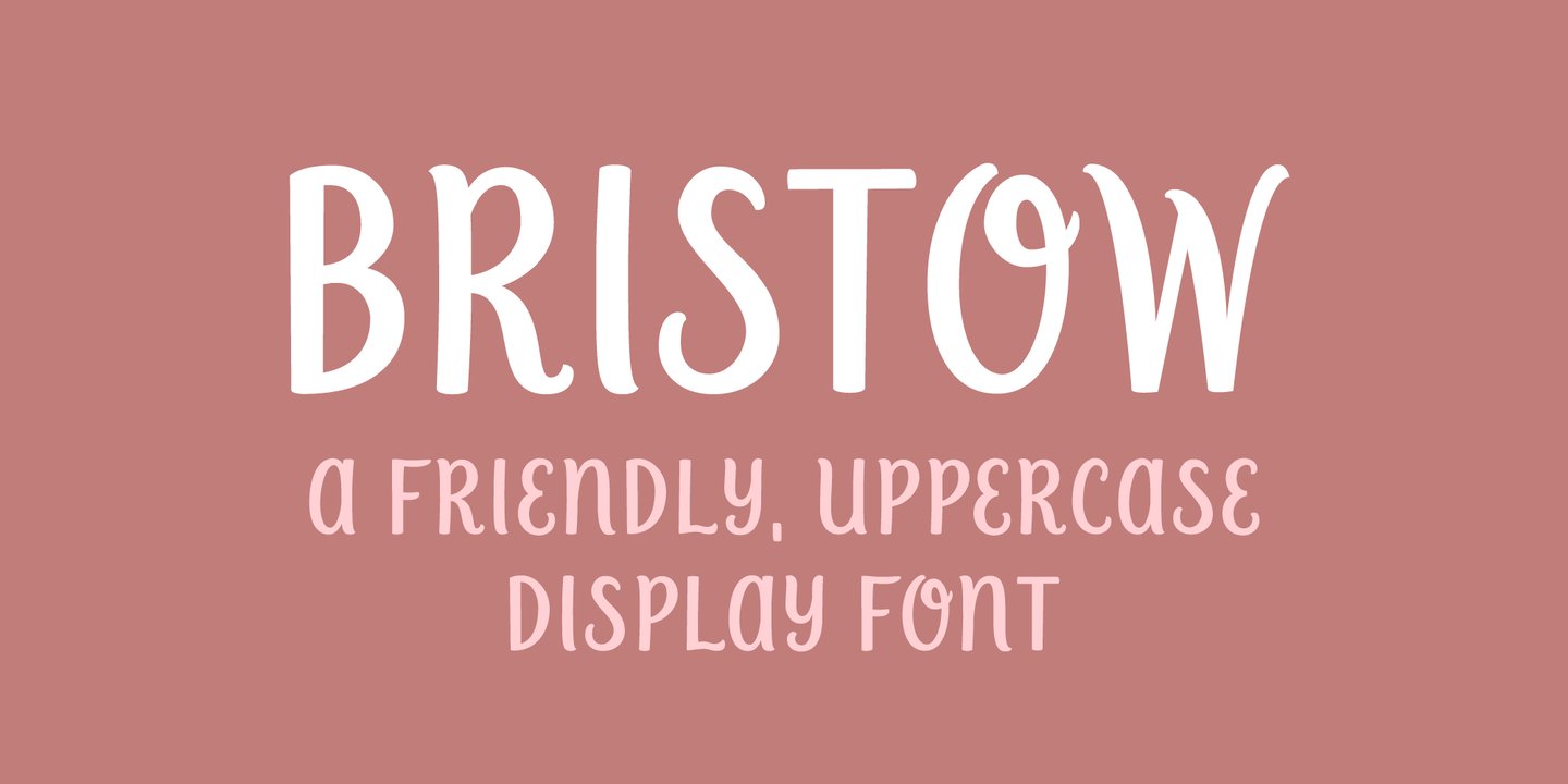 Image of Bristow Regular font