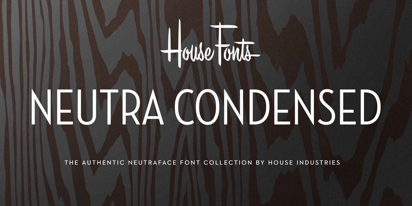 Neutraface Condensed