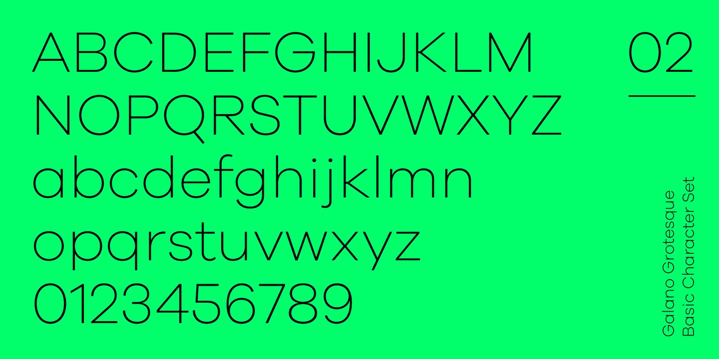 Galano Grotesque
