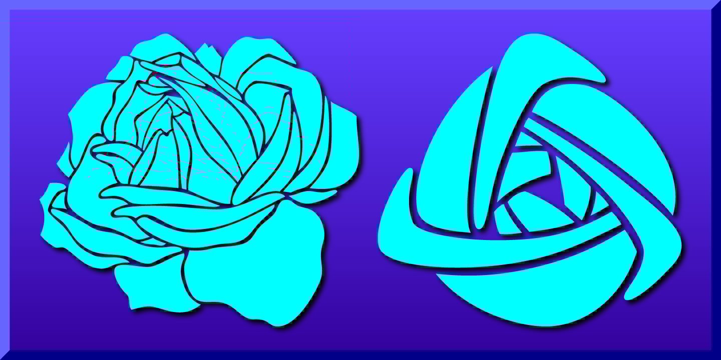 Art Nouveau Flowers