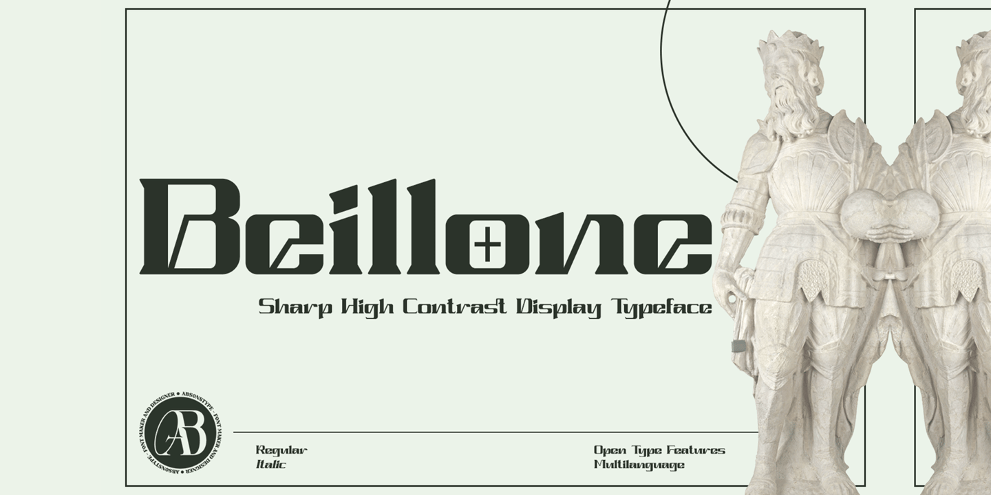 Image of Beillone Font