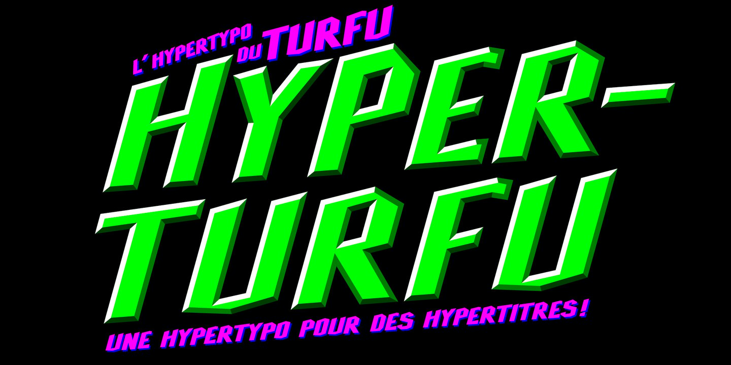 Image of Hyper Turfu Regular Font