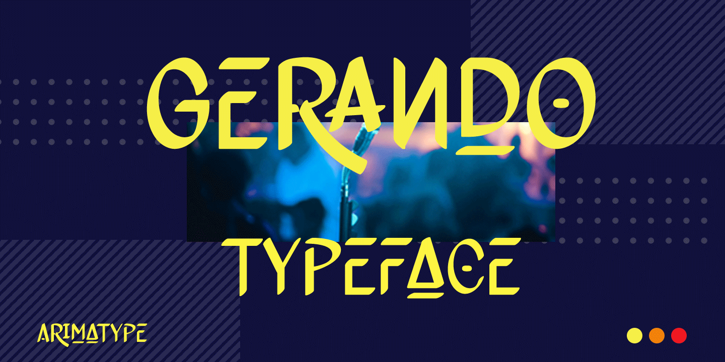 Image of Gerando Regular Font