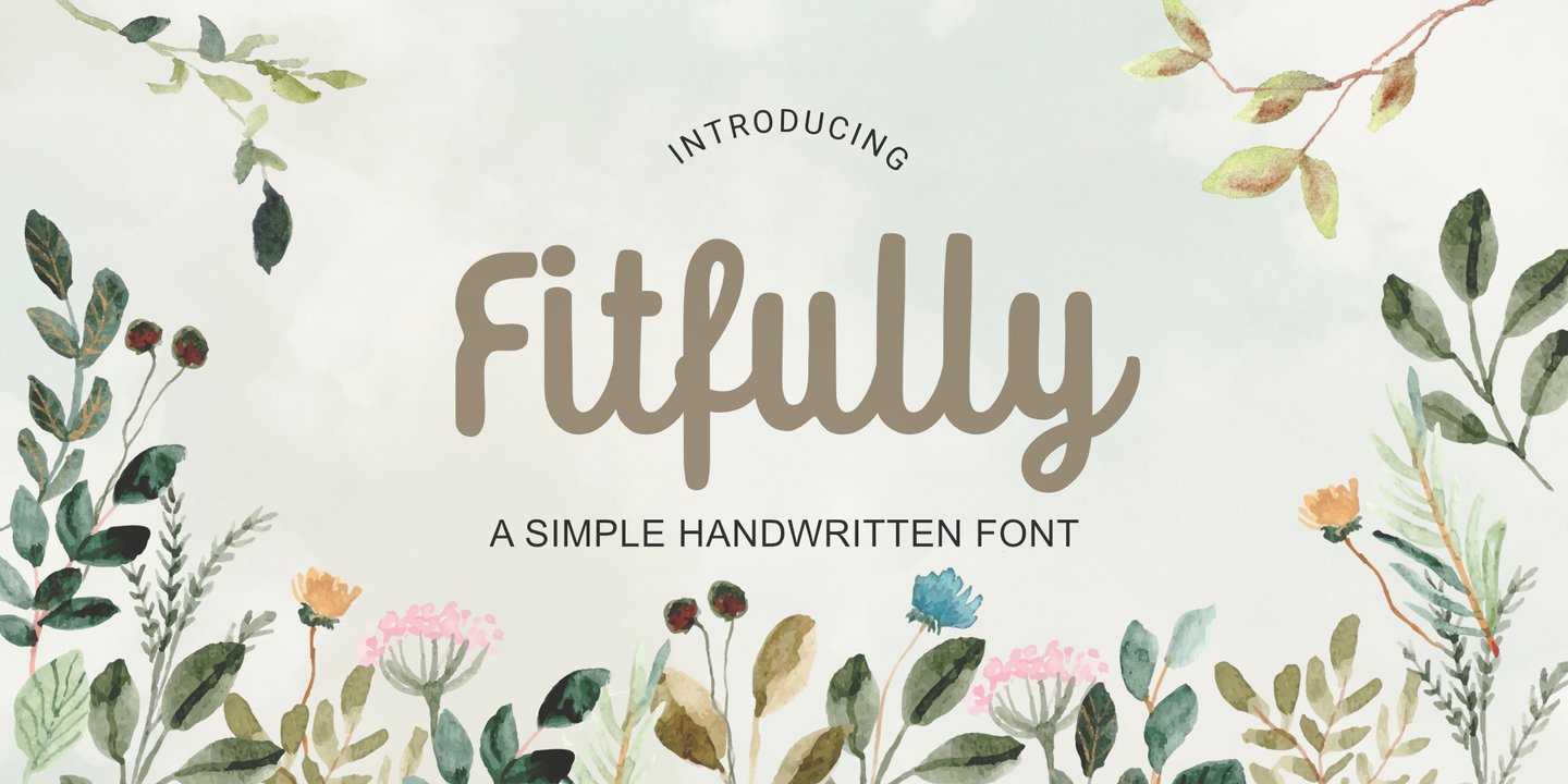 Image of Fitfully Font