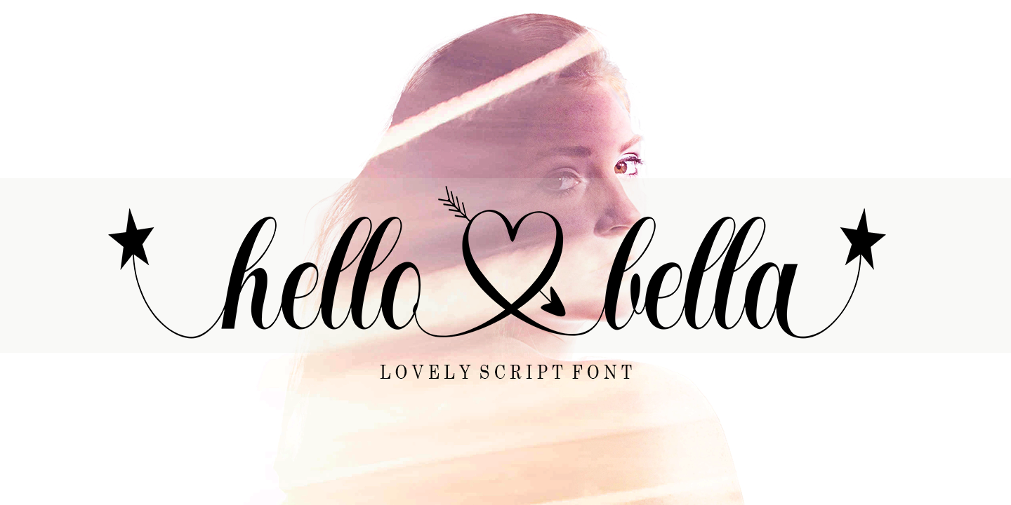 Image of Hello Bella Font
