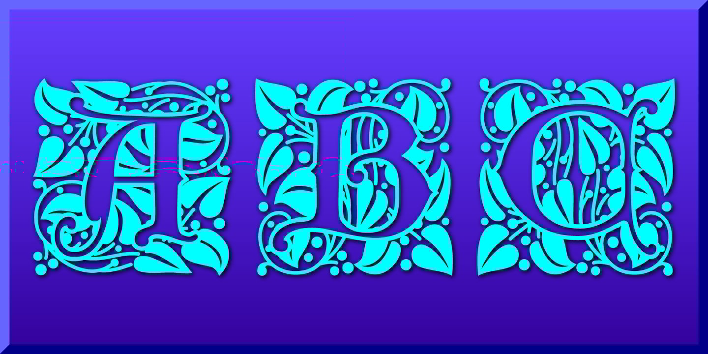 Ornate Initials