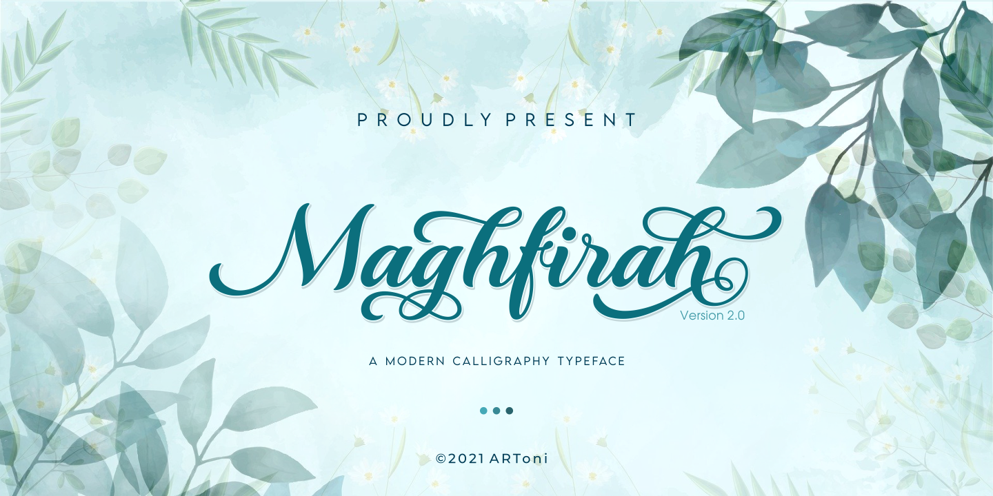 Image of Maghfirah Two Font