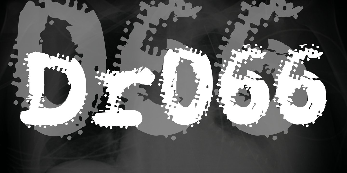 Image of Dr066 Regular Font