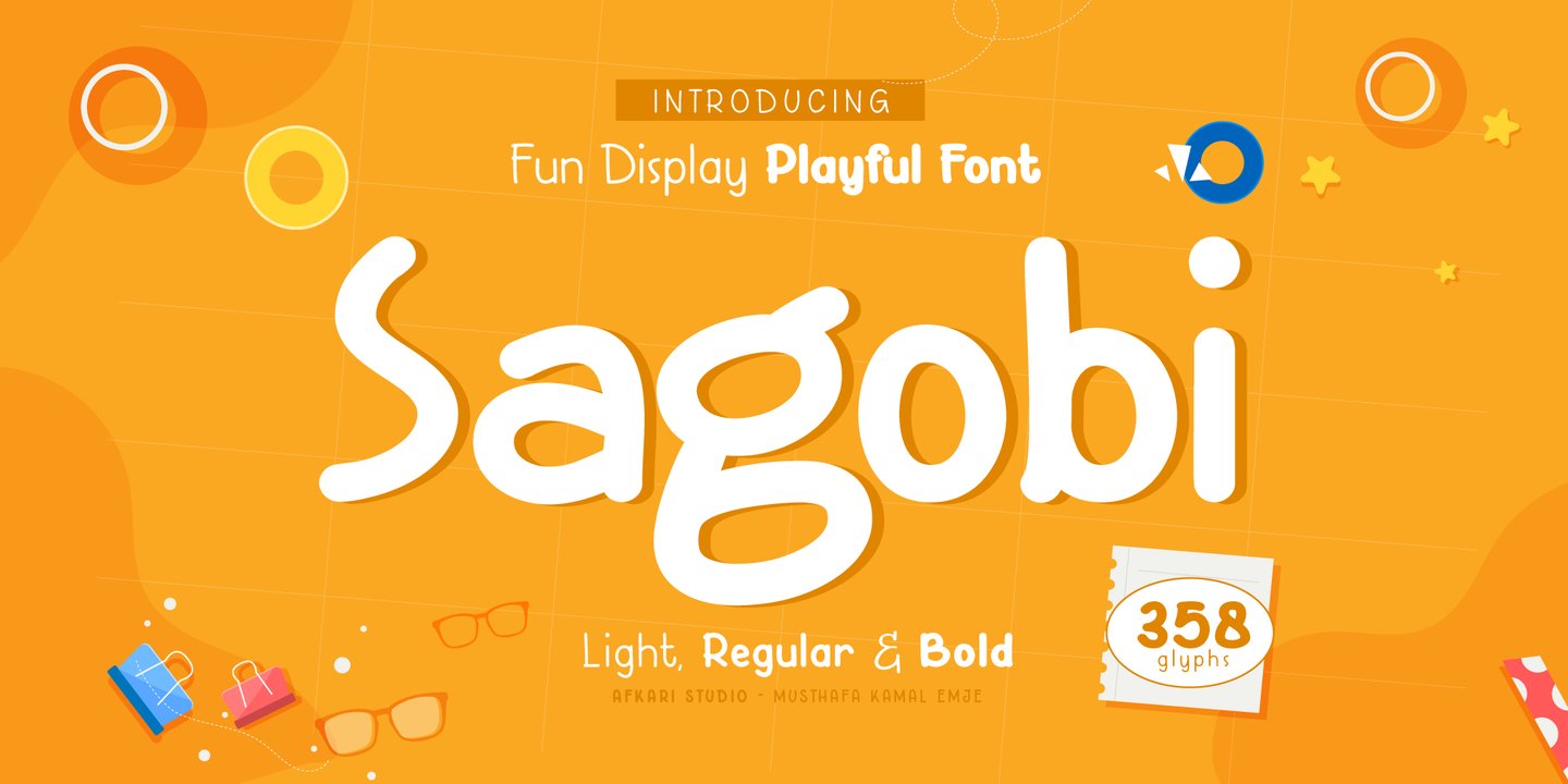 Image of Sagobi Regular font