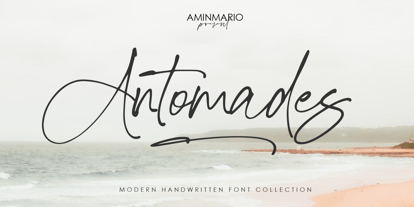 Image of Antomades Regular Font