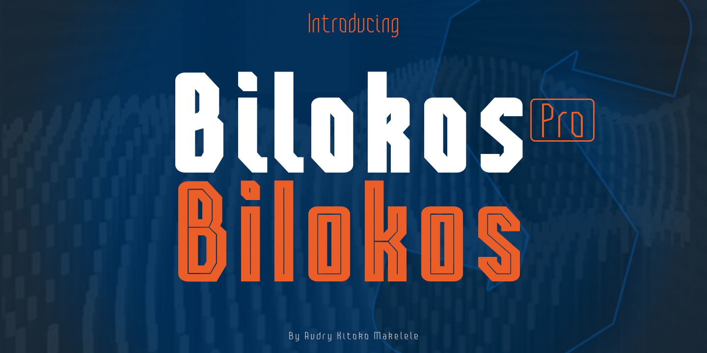 Image of Bilokos Pro Font