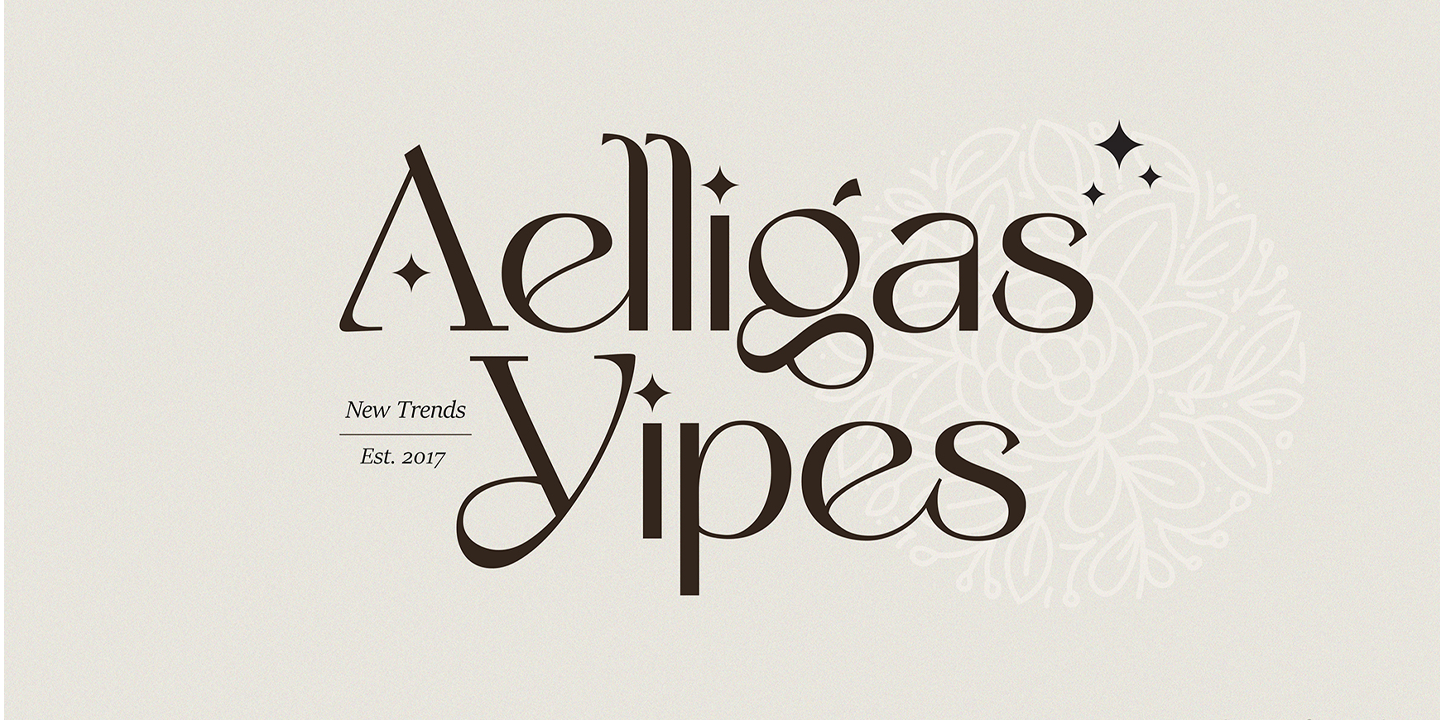 Image of Yipes Italic font