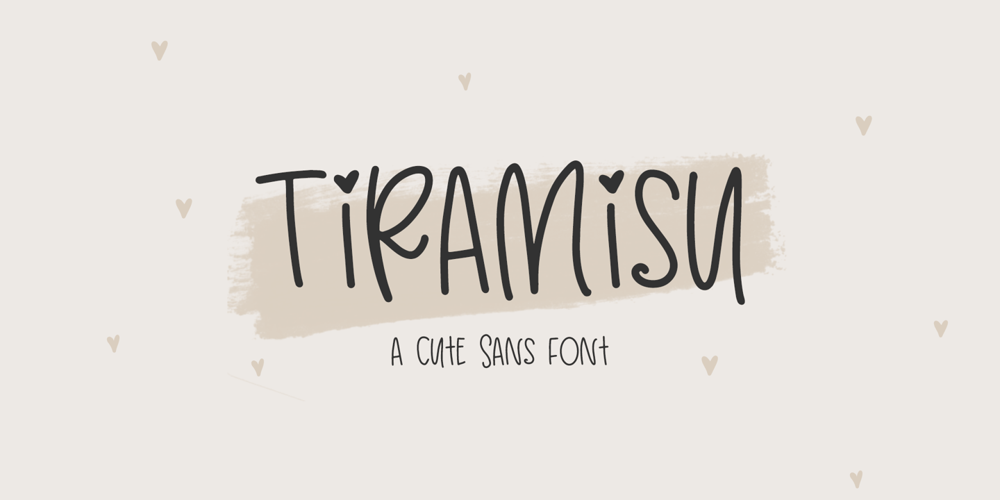 Image of Tiramisu Sans Font